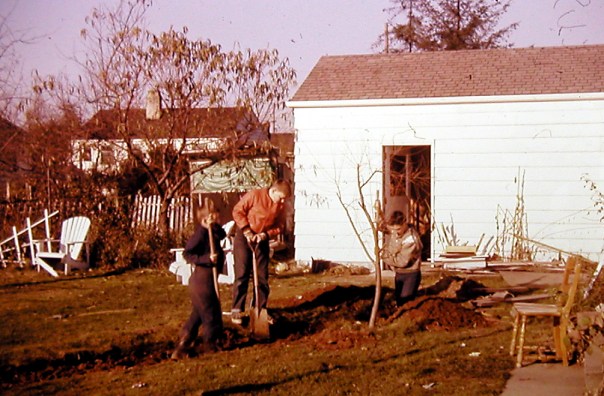 Putting the boys to work